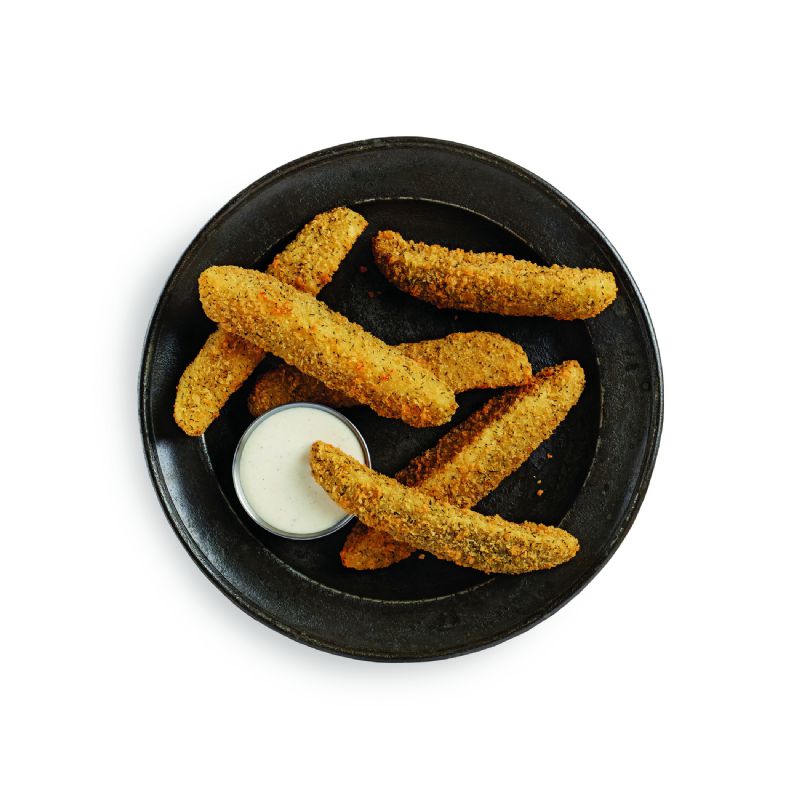 APPETIZER PICKLE SPEAR BREADED
