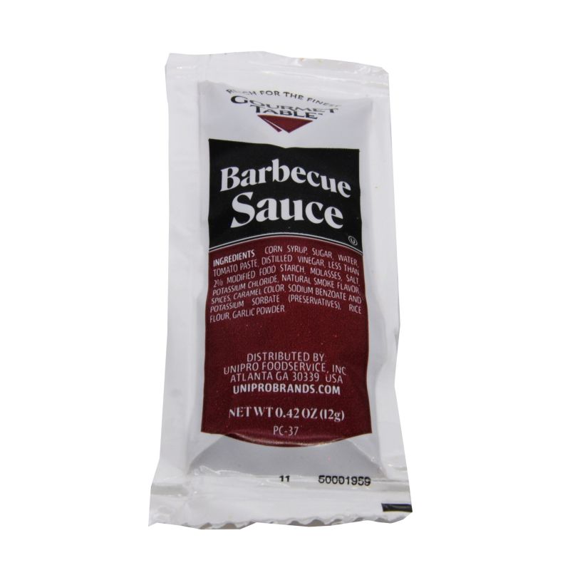 SAUCE BBQ PACKET 200 CT CASE
