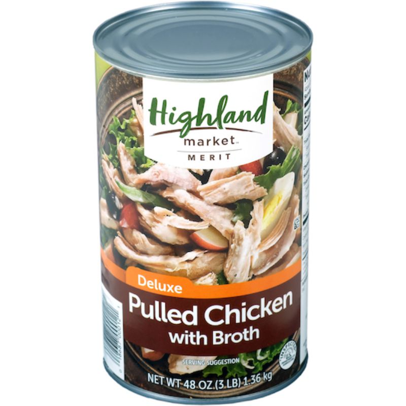 CHICKEN PULLED DELUXE CANNED