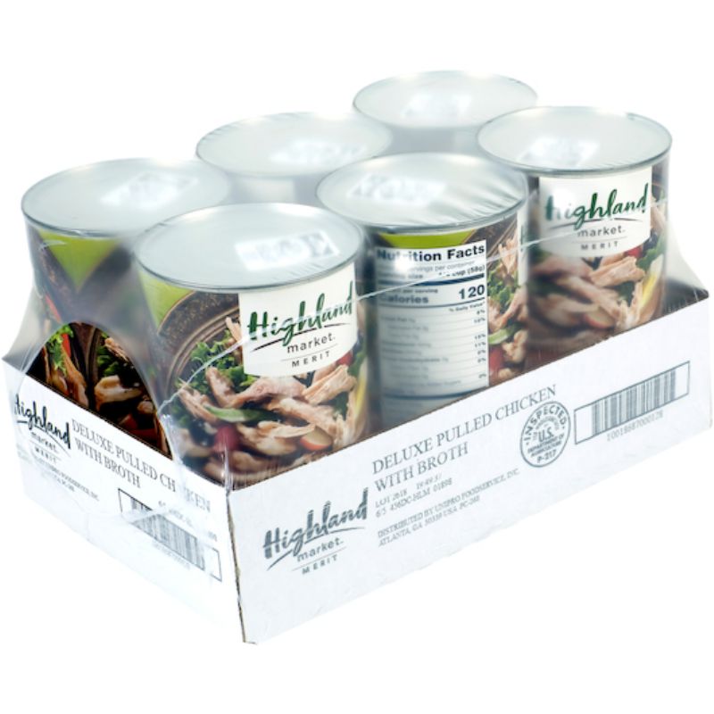 CHICKEN PULLED DELUXE CANNED