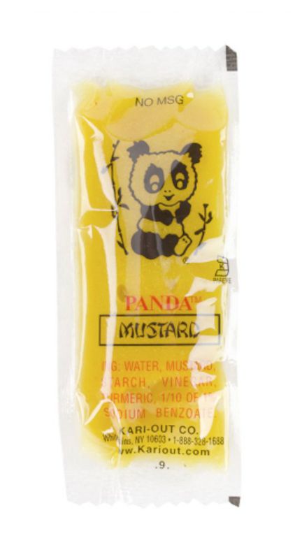 SAUCE MUSTARD PKT PANDA