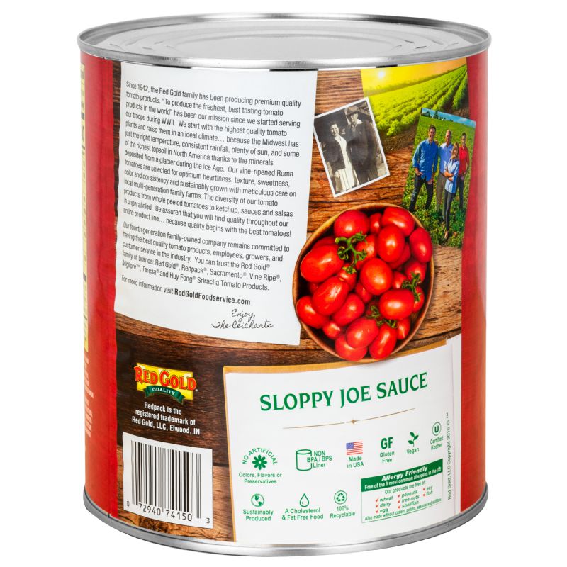 SAUCE SLOPPY JOE 6 10 LB CASE