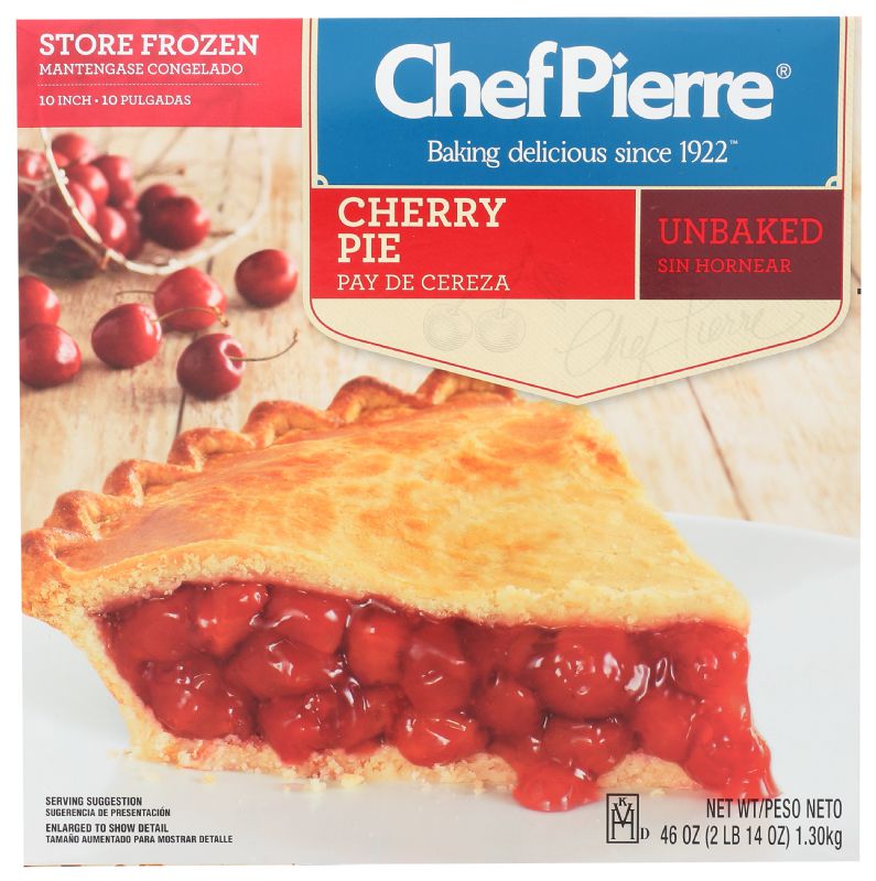PIE CHERRY UNBAKED 10 INCH