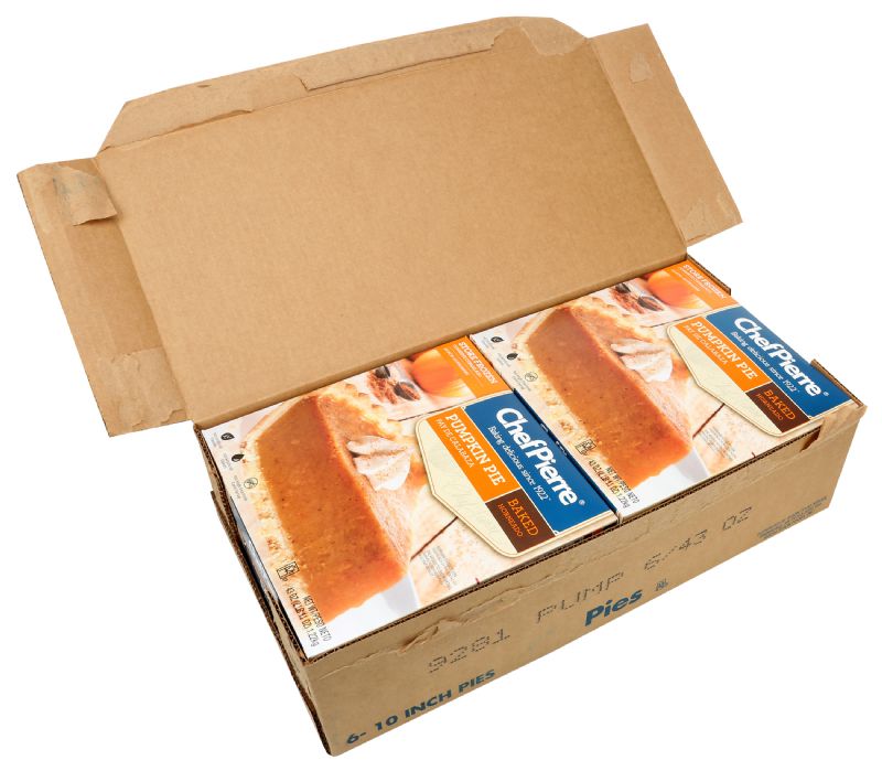 PIE PUMPKIN PREBAKED 10 IN