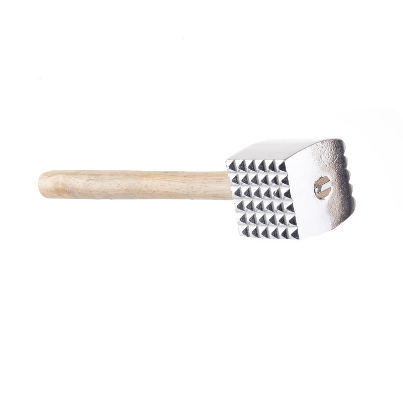 TENDERIZER MEAT ALUM WOOD MALLET 3X3