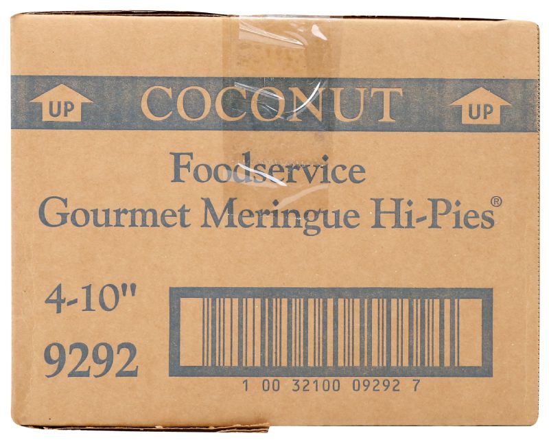 PIE COCONUT MERINGUE GOURMET