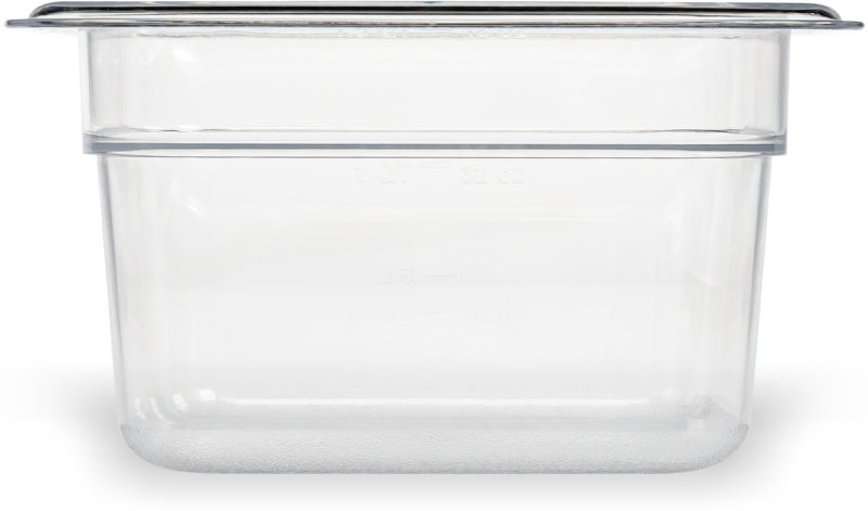 COVER FOOD PAN*CLEAR PLASTIC 1/3 SZ