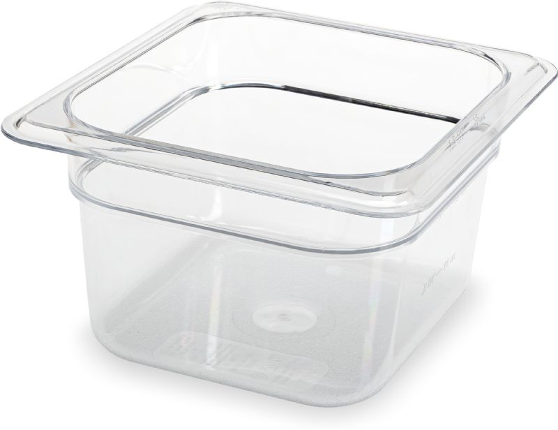 COVER FOOD PAN*CLEAR PLASTIC 1/3 SZ
