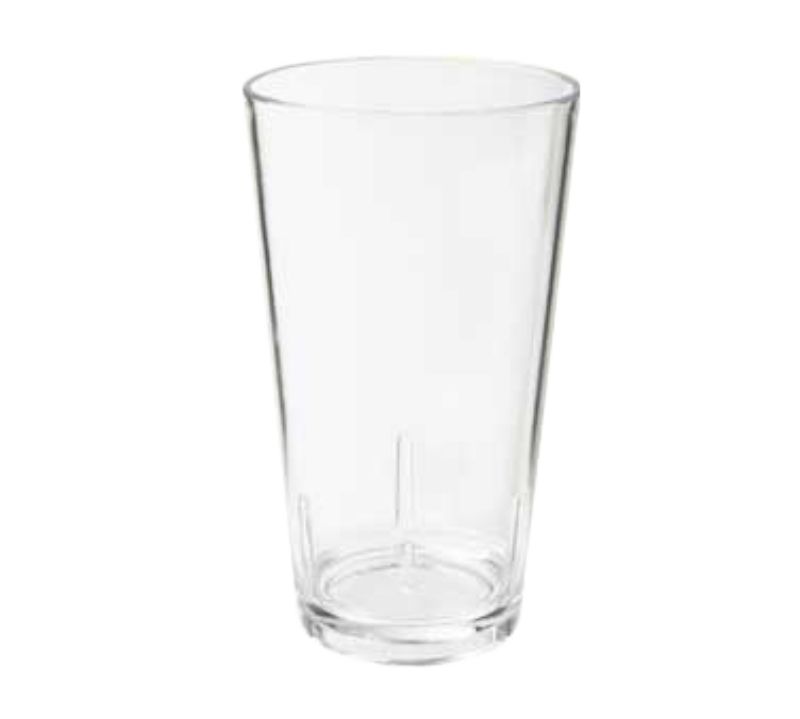 SHAKER/TUMBLER CLEAR SAN 16 OZ