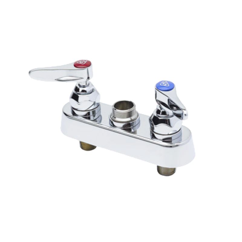 FAUCET DECK MOUNT 4" CTR LESS NOZZLE