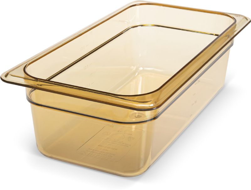 PAN FOOD HIGH HEAT PLASTIC 1/3 SZ 4