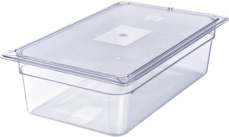 PAN FOOD PLASTIC CLEAR FULL SZ 6"DP