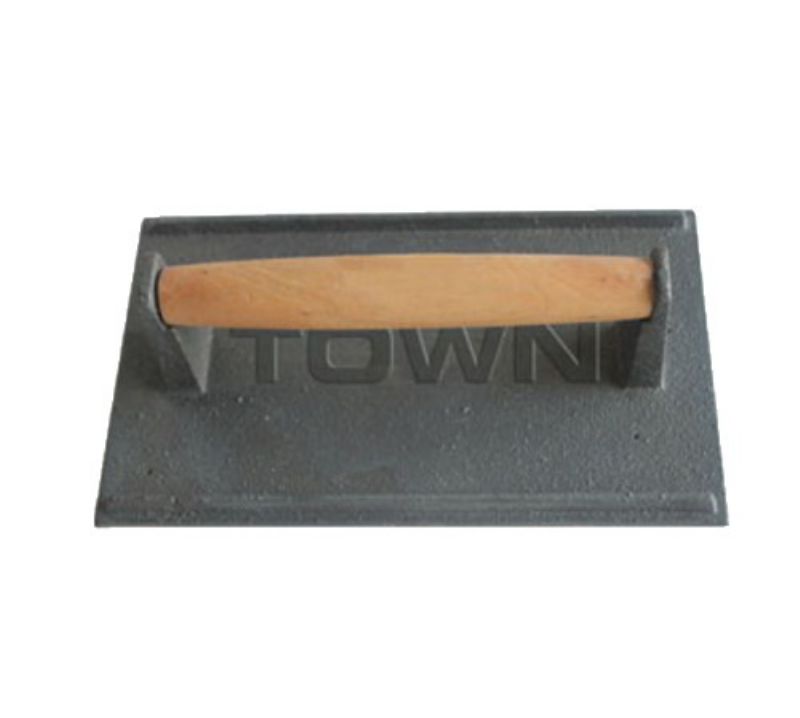 STEAK WEIGHT GRILL PRESS CAST IRON