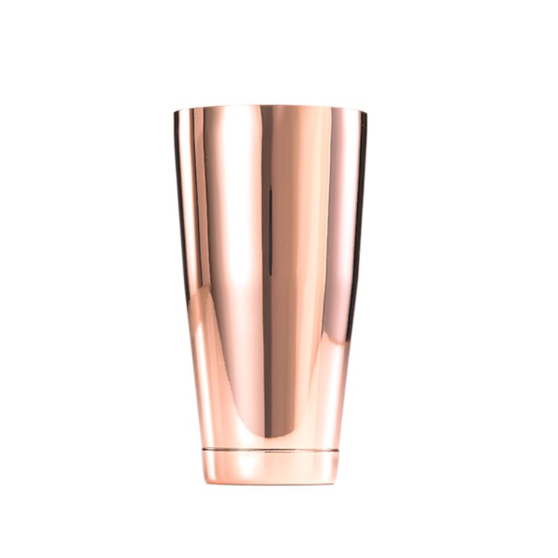 SHAKER BAR COCKTAIL COPPER PLT 28 OZ
