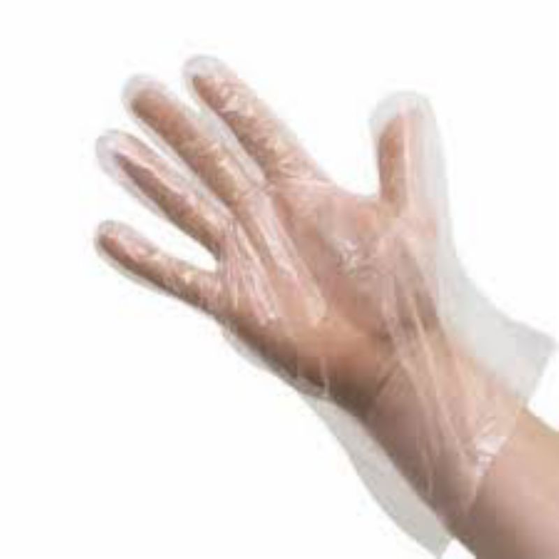 GLOVE POLY MED POWDER FREE CLEAR