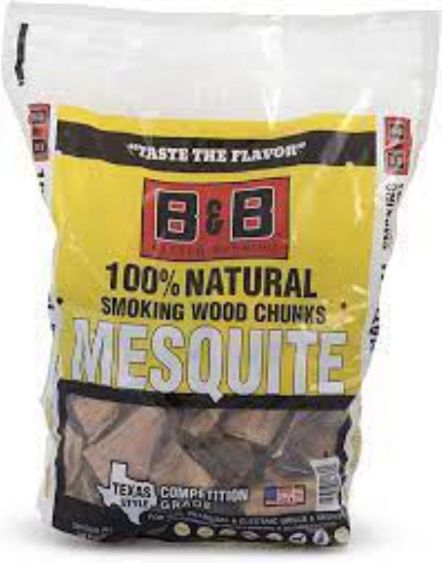 WOOD MESQUITE SMOKING CHUNK 6# BAG