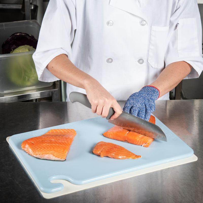 CUTTING BOARD BLUE (CKD FOOD) 12X18