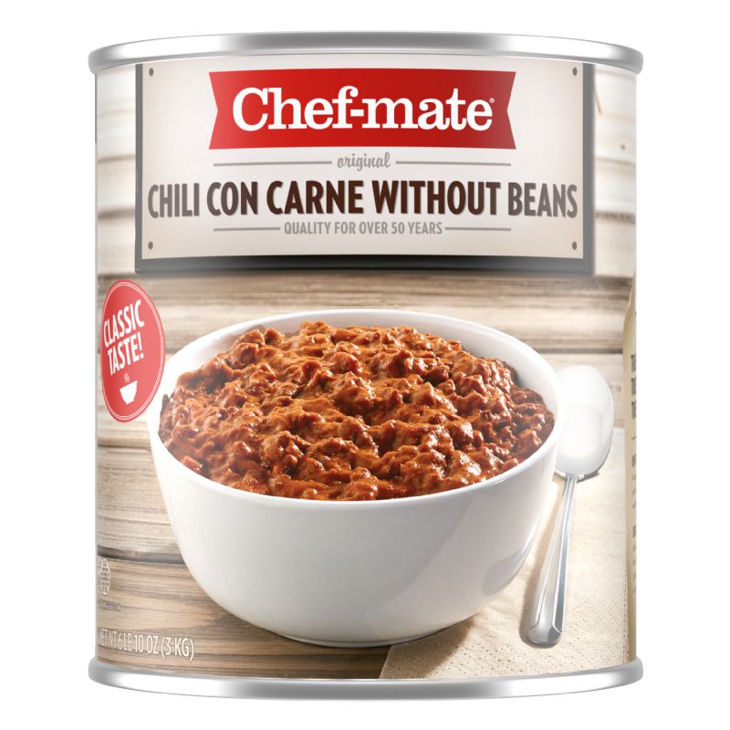 CHILI WITH OUT BEAN CANNED
