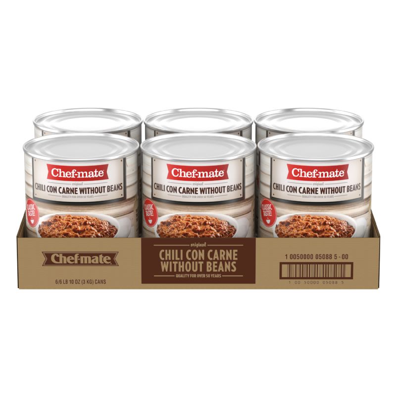 CHILI WITH OUT BEAN CANNED