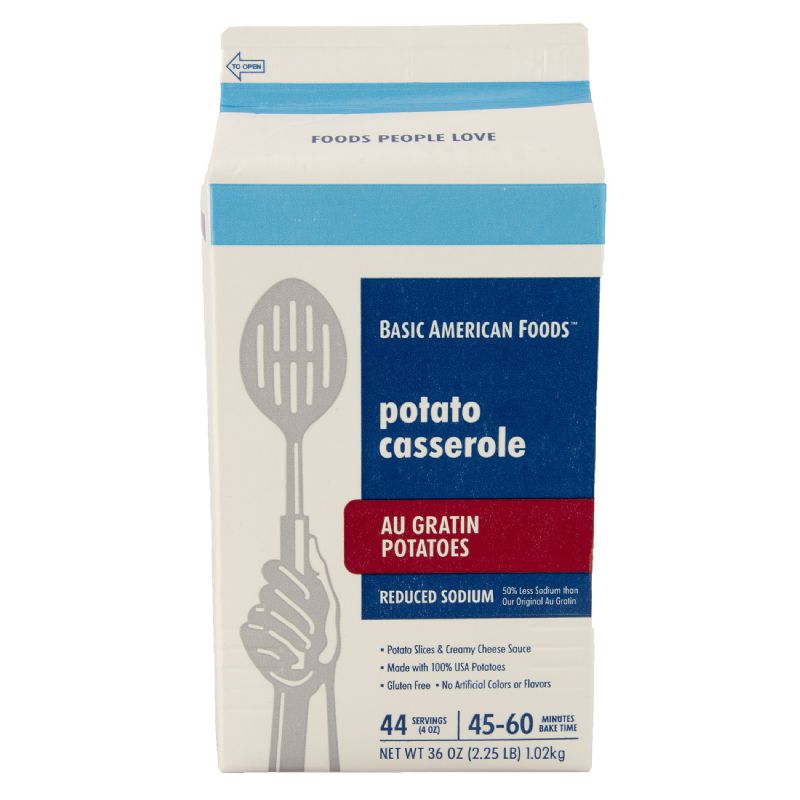 POTATO AU GRATIN CARTON