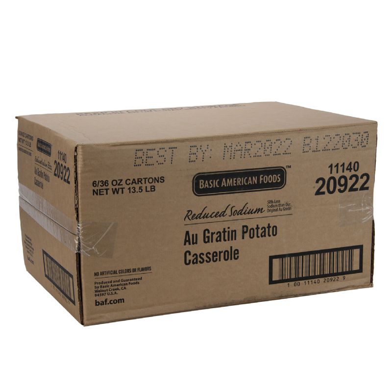 POTATO AU GRATIN CARTON
