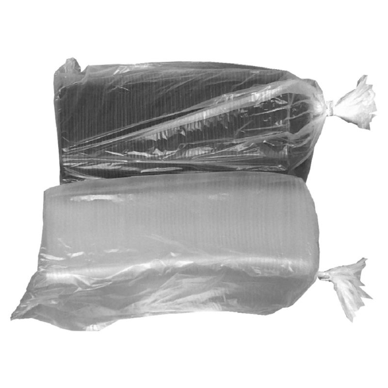 CONTAINER COMBO 12OZ BLACK MICROWAVABLE