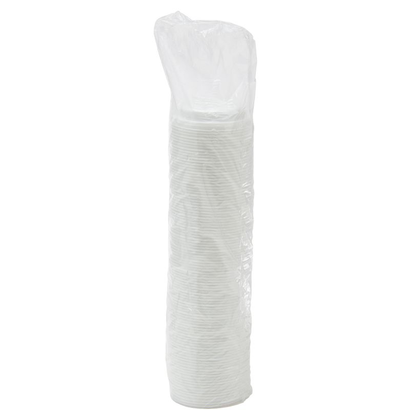 LID WHITE CAPPUCCINO 16 OZ