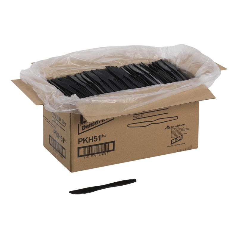 KNIFE HEAVY WEIGHT BLACK PLASTIC