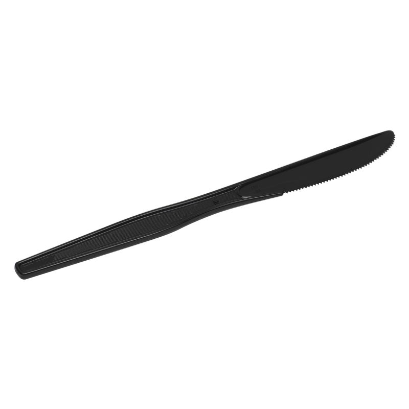 KNIFE HEAVY WEIGHT BLACK PLASTIC
