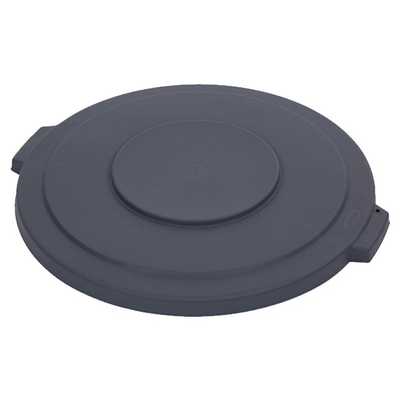 LID TRASH CONTAINER GRAY RND 32 GAL
