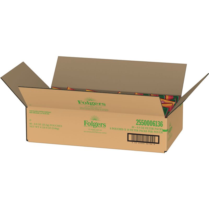 COFFEE FILTER PACK DECAF 80 .9 OZ CASE