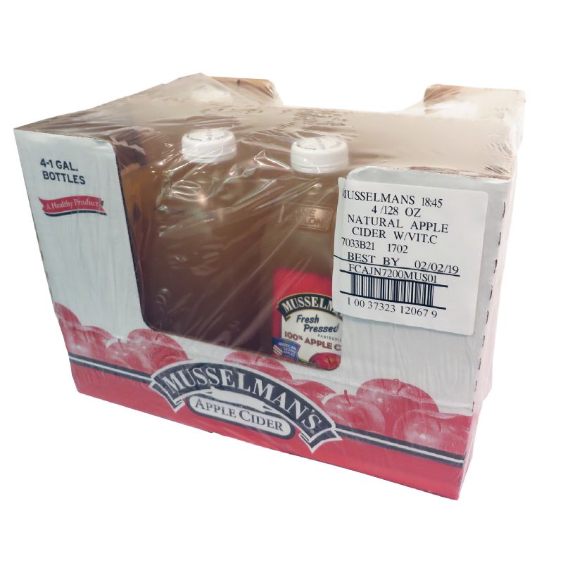 CIDER APPLE PLASTIC JUG