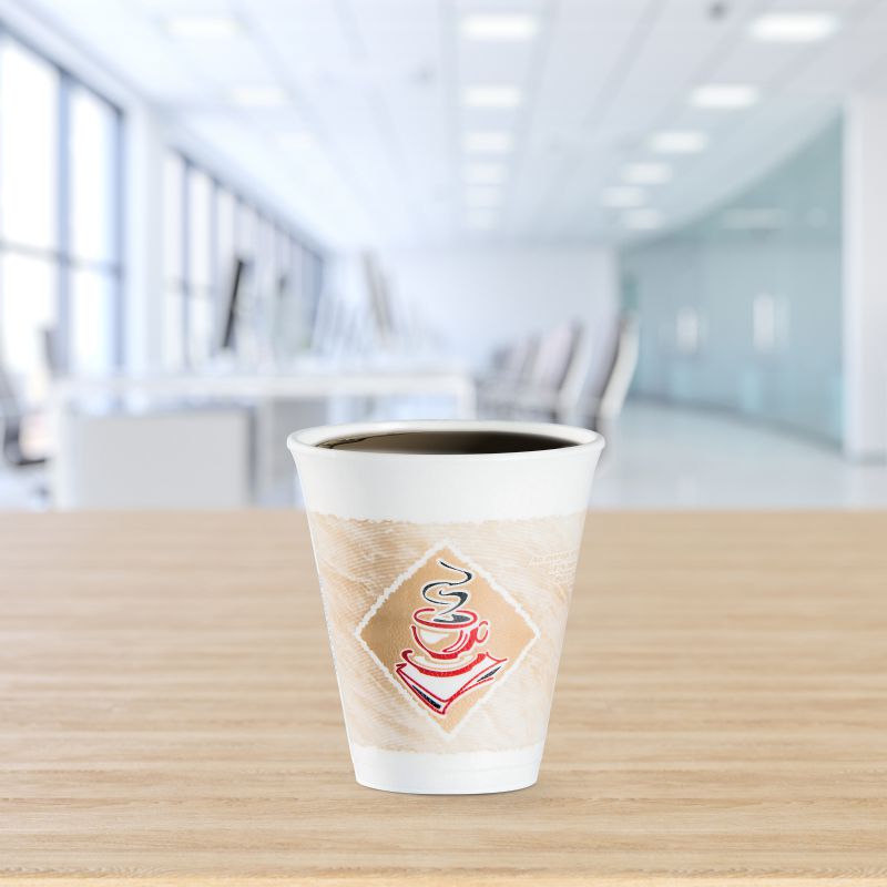 CUP FOAM CAPPUCCINO 12 OZ