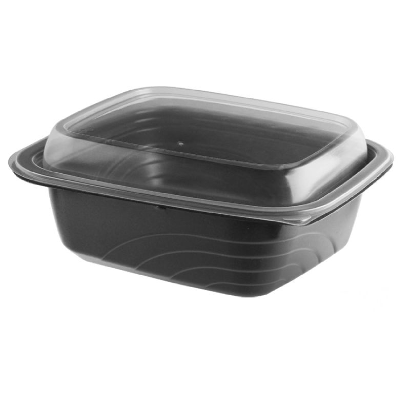CONTAINER COMBO BLACK 20 OZ MICROWAVEABLE