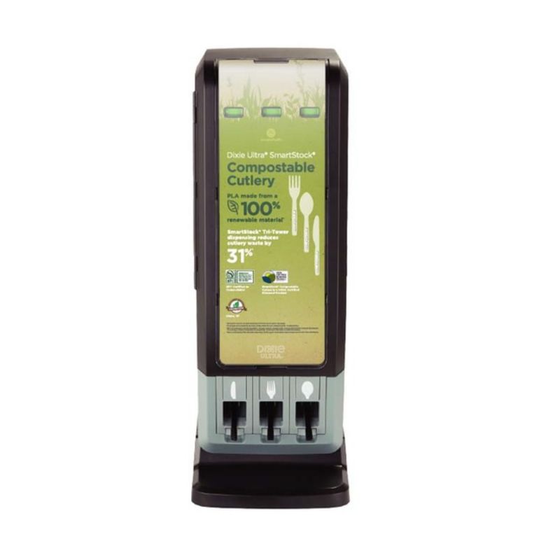 DISPENSER TOUCHLESS CUTLERY TRI-TOWER K-F-S SO