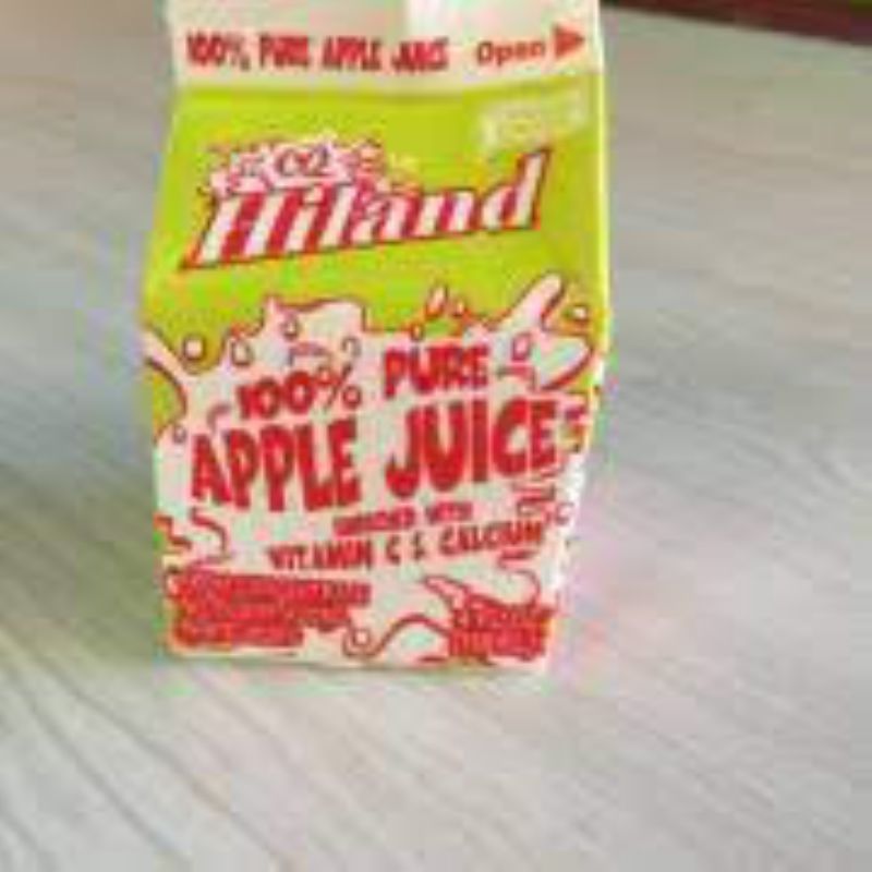 JUICE APPLE FRESH CARTON 4 OZ