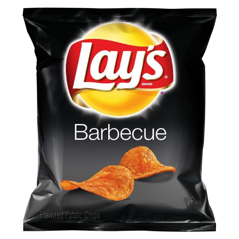 CHIP POTATO BBQ CS= 104 / 1 OZ