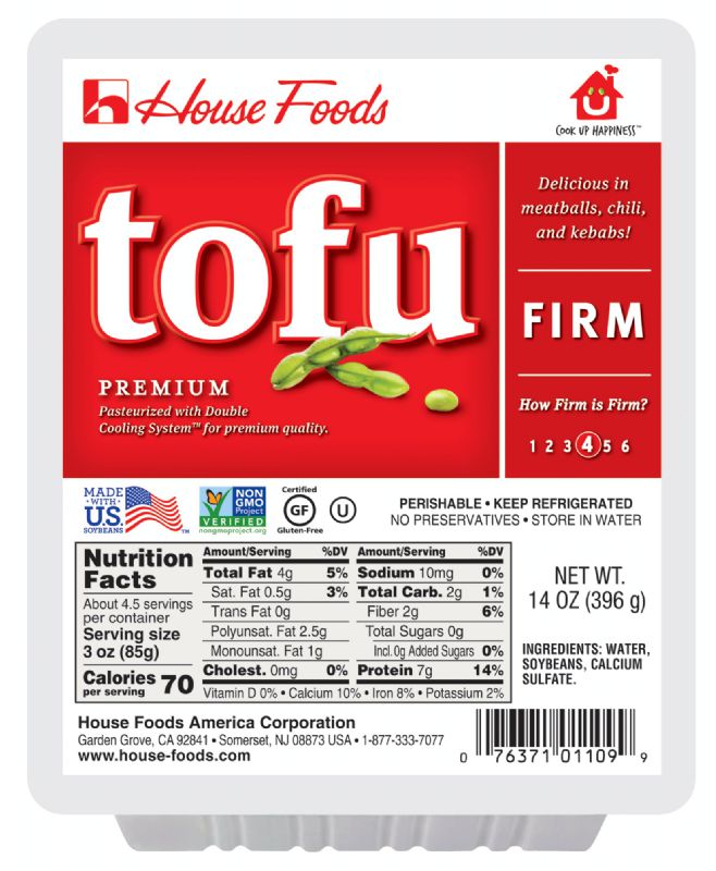 TOFU FIRM 12 12 OZ PKS PER CASE