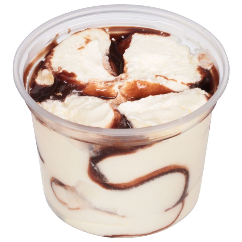 ICE CREAM CUP CHOCOLATE MARBLE