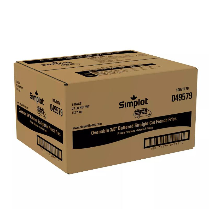 POTATO FF OVENABLE BATTERED 3/8" SC