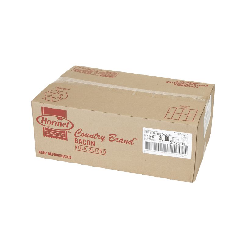 BACON BULK THICK FRESH 15-19 SLICE