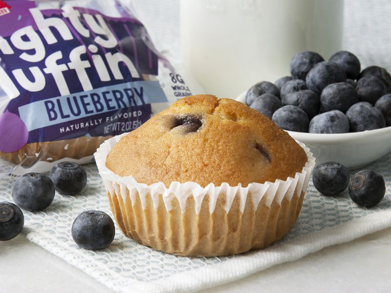MUFFIN BLUEBERRY WG I/W CS= 96 / 2 OZ