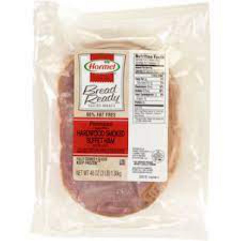 HAM BUFFET SMOKED SLICED 1 OZ FRESH