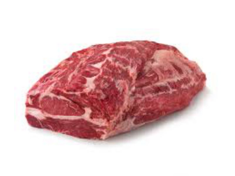 BEEF CHUCK BONELESS ROLL CHOICE CS= 3 / 22# AVG