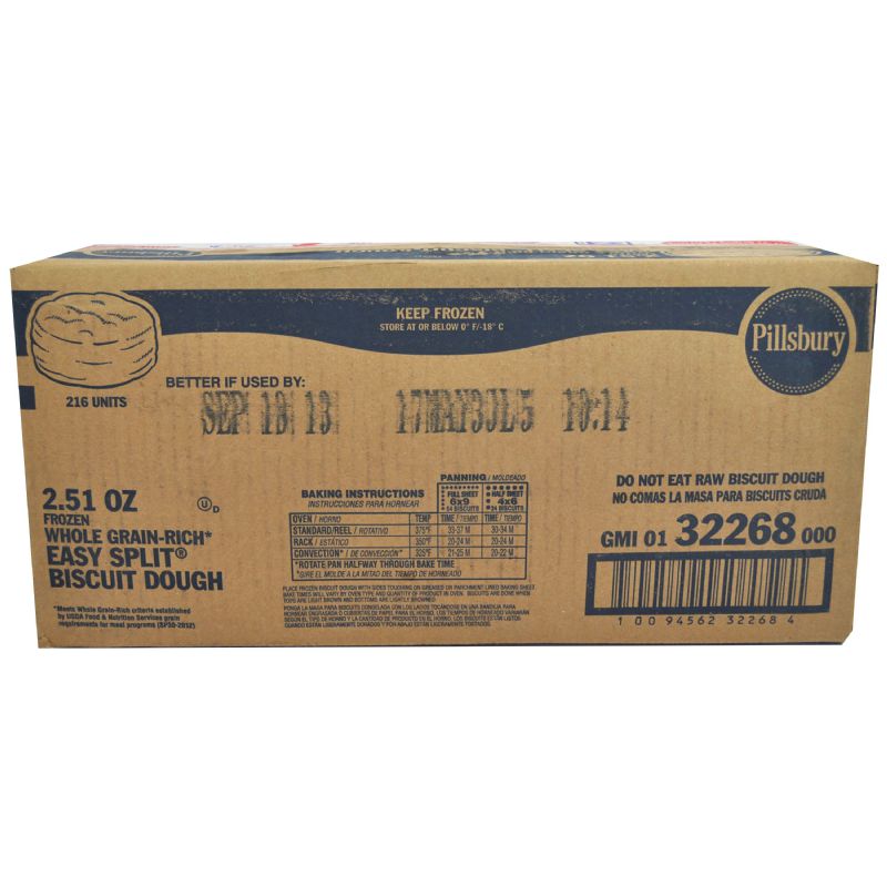 BISCUIT DOUGH WG EZ SPLIT