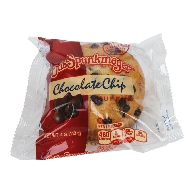 MUFFIN CHOCOLATE CHIP I/W 4 OZ