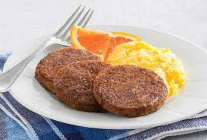 SAUSAGE PATTY FULLY COOKED WIDE 3.5