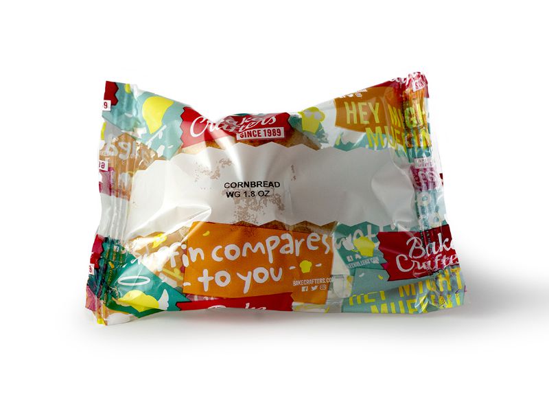 MUFFIN CORNBREAD WG I/W CS= 72 / 1.8 OZ