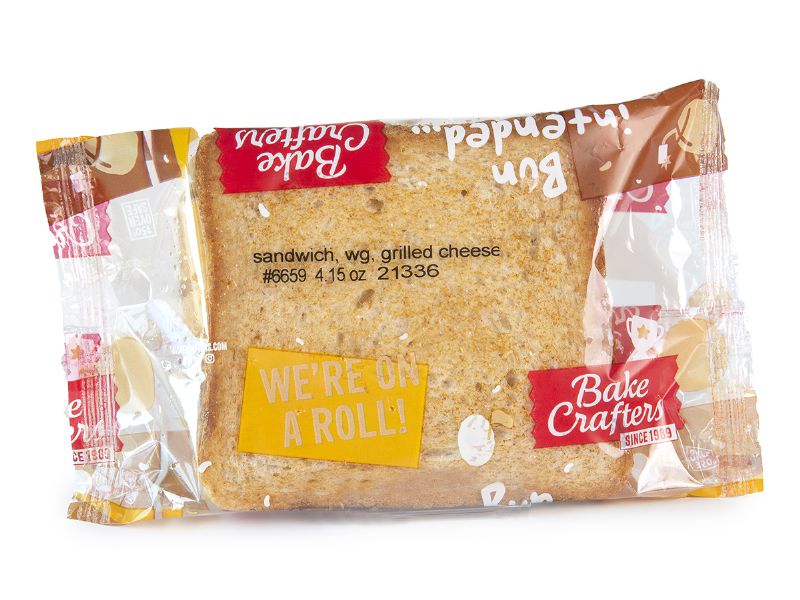 SANDWICH GRILLED CHEESE WG I/W CS= 108 / 4.15 OZ