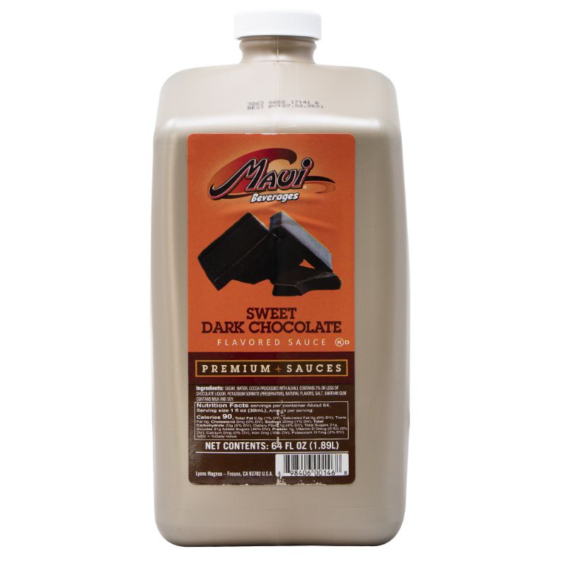 SAUCE DARK CHOCOLATE CS= 4 / 64 OZ
